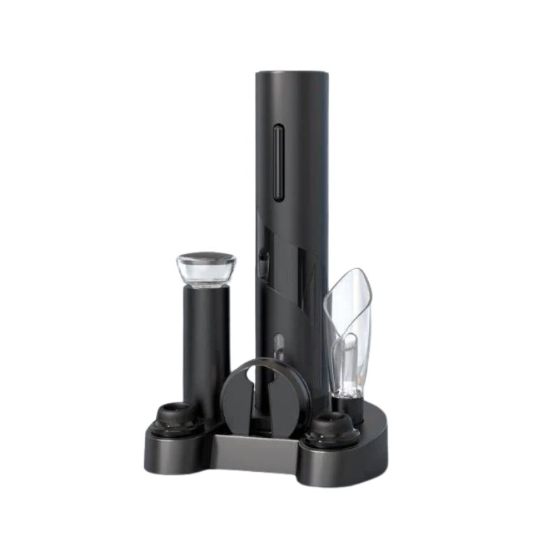 Vosco VKB1-601901 Elektrikli Tirbuşon Otomatik Şarap Açacağı 6 Parça 